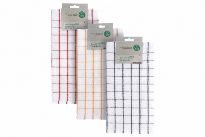 Recycled Dish Cloths - Pack of 3