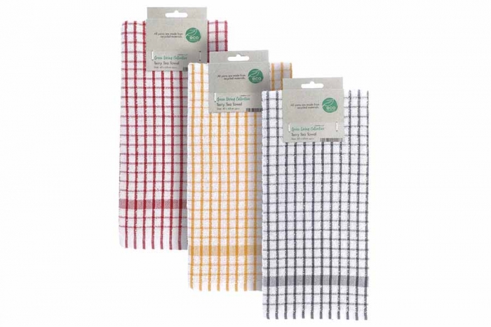 Recycled Tea Towels - Pack of 2 