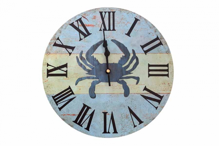 Crab Design Clock
