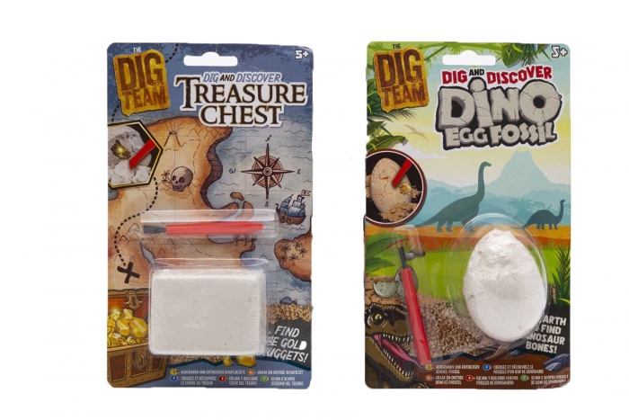 Dinosaur/Treasure Chest Dig Out Kit