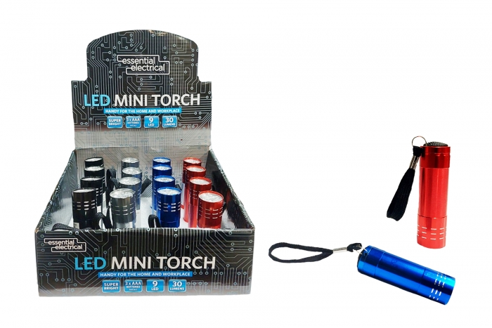 9 LED Torch - In Display