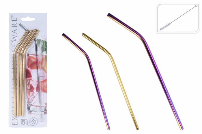 Metal Straws - Set of 4 