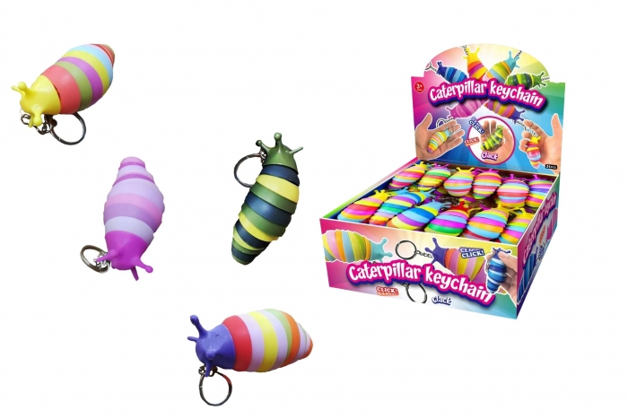 Caterpillar Key Ring - In Display 