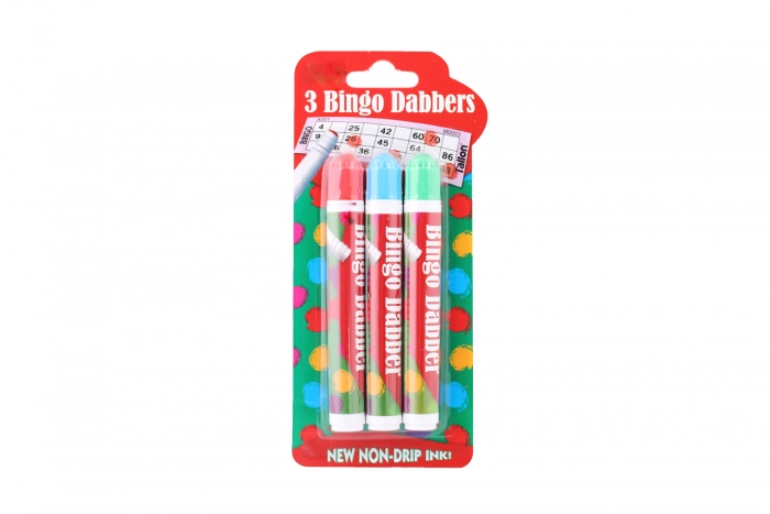 Bingo Dabbers - 3 Pack, Carded