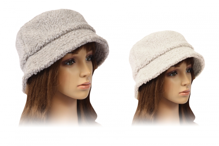 Ladies Fleece Bucket Hat 