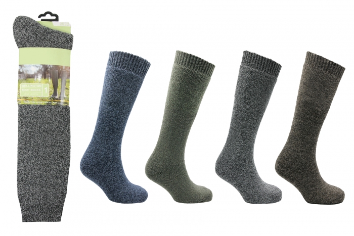 Men's Wellington Boots Socks