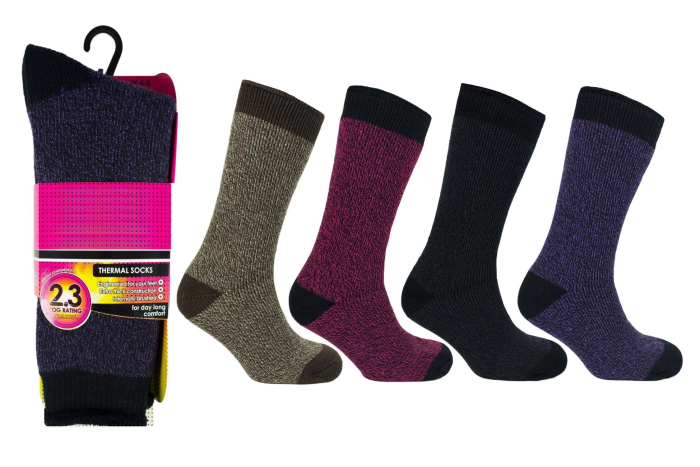 Ladies Super Thermal Socks - 2.3 TOG