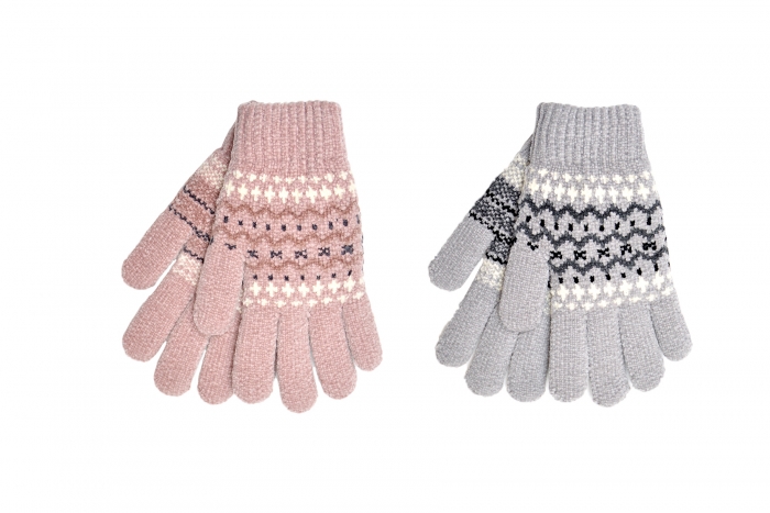 Ladies Fairisle Gloves