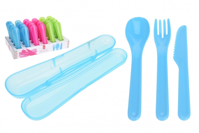 3PCS Plastic Cutlery Set