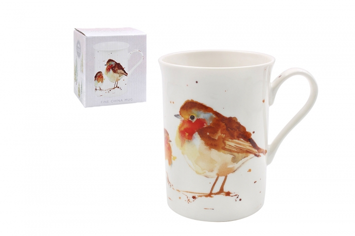 Robin Boxed Mug 