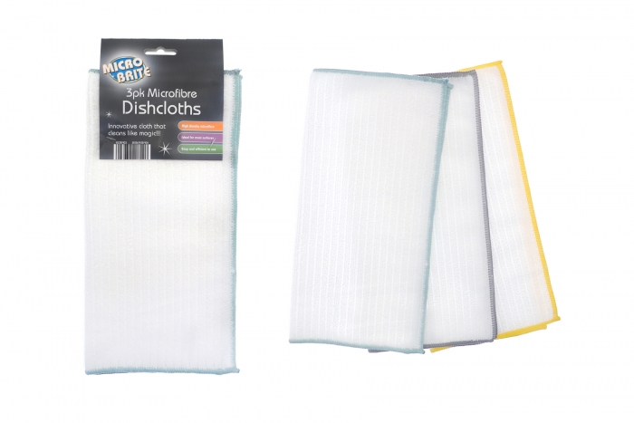 Microfibre Dishcloths - Pack Of 3
