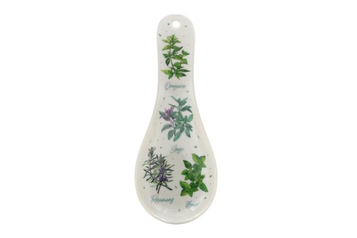Garden Herb Spoon Rest