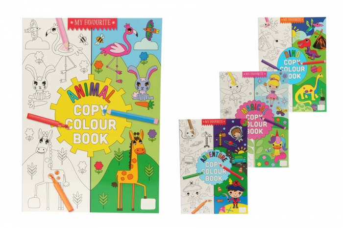 Copy Colouring Book