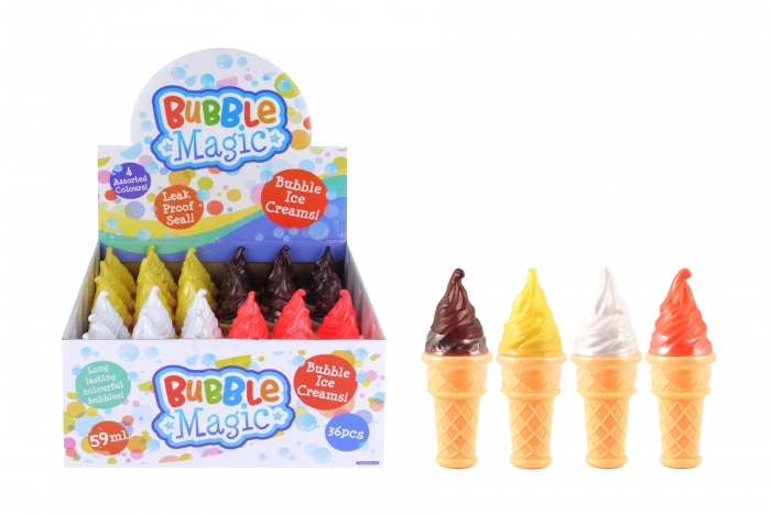 Ice Cream Bubble Tubs - In Display