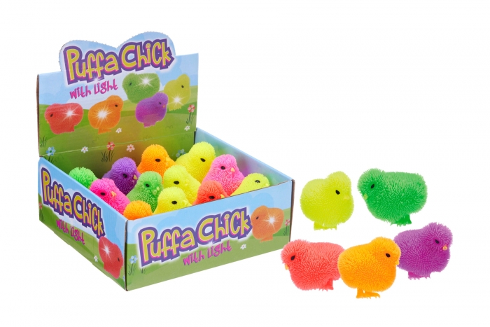 Light Up Puffer Chick - In Display