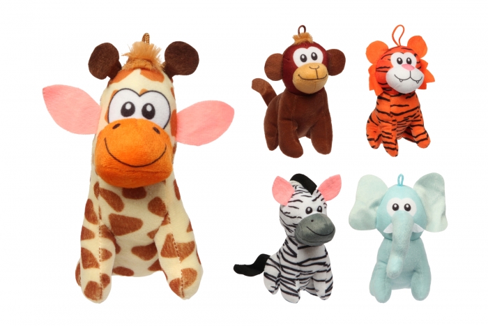 Soft Jungle Animals - Assorted