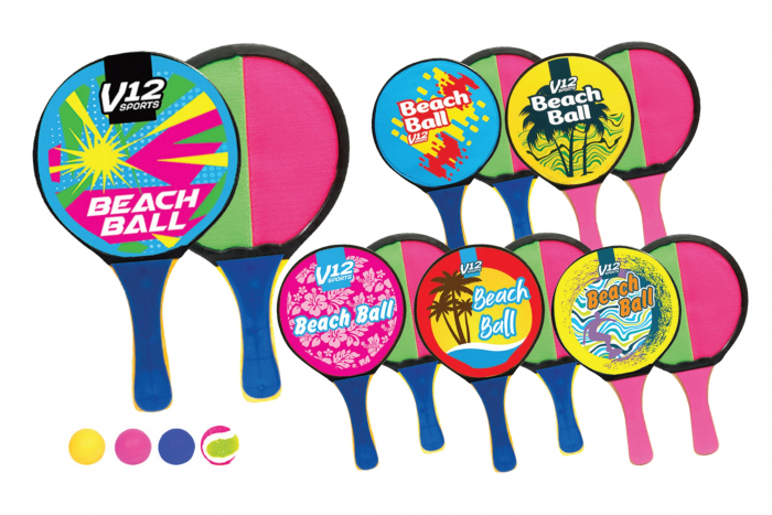 Velcro Paddle Bat Game - Assorted