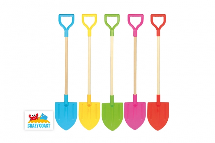 Crazy Coast Wood Shield Spade - 29''