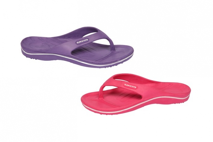 Ladies Comfort Flip Flops - Sizes 4-8