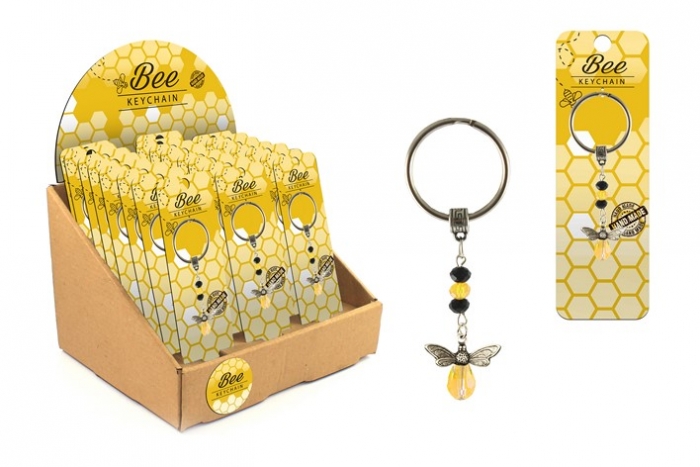 Bee Key Ring - In Display 