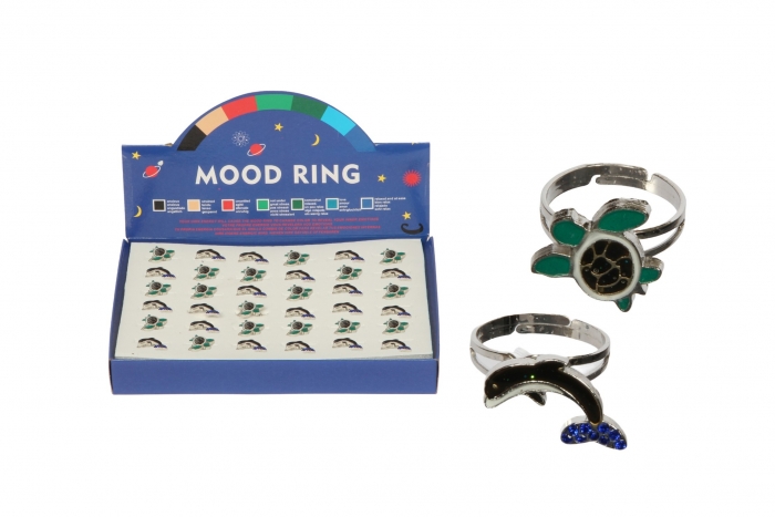 Dolphin/Turtle Mood Ring - In Display