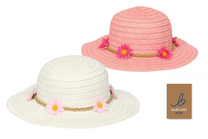 Girls Hat With Daisy Band