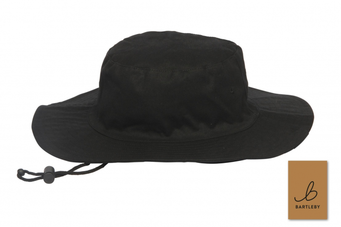 Adult Wide Brim Hat - Black