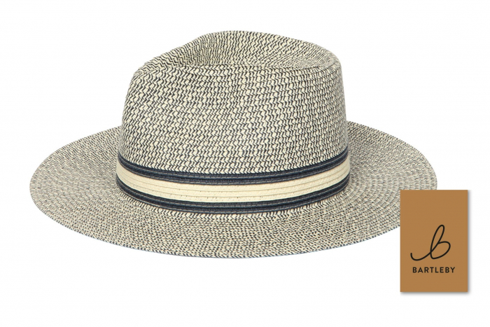 Unisex Fedora Blue Weave Hat