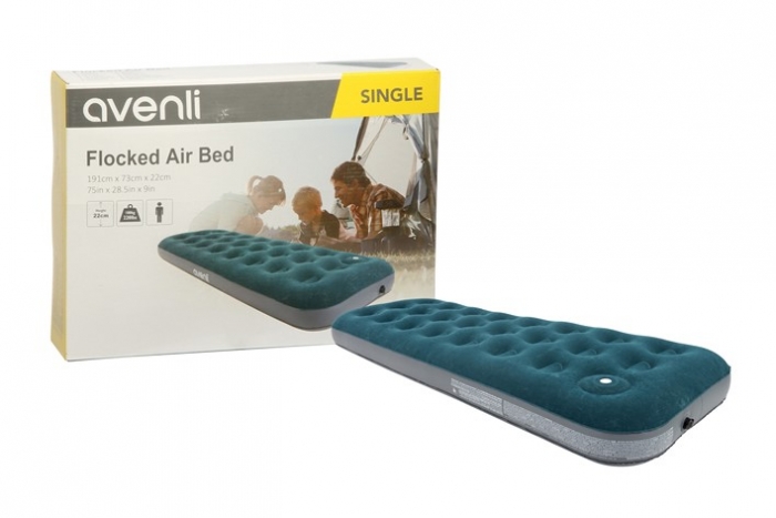 Single Camping Mattress & Pump 