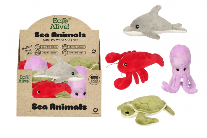 Eco Alive! Soft Sea Animals - In Display