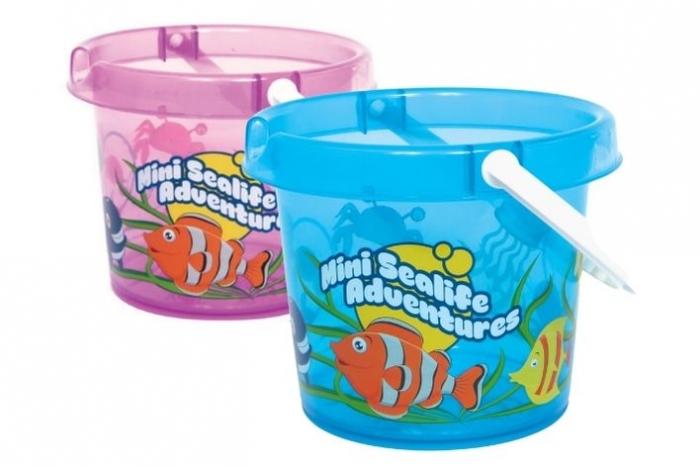 Crazy Coast Babies Seaflife Bucket - 7''