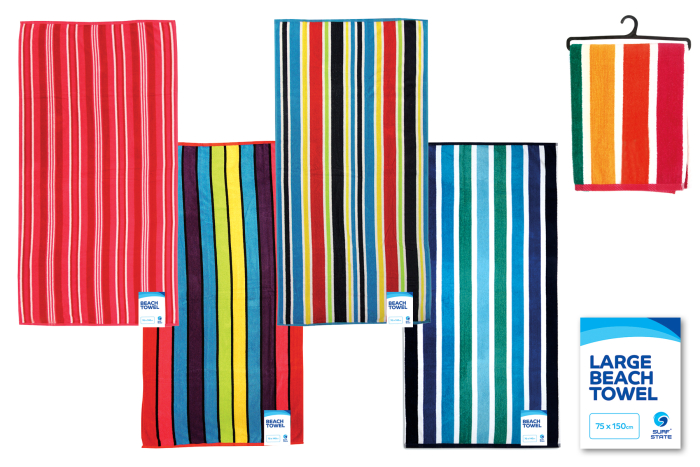 Luxury Velour Beach Towel