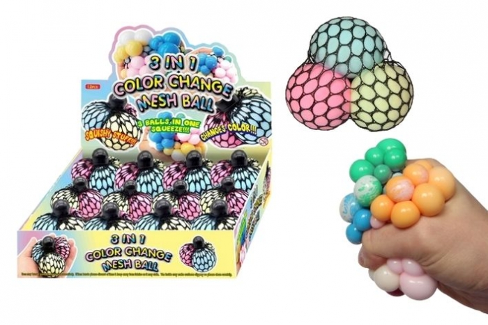 Mesh Colour Changing Squeeze Ball