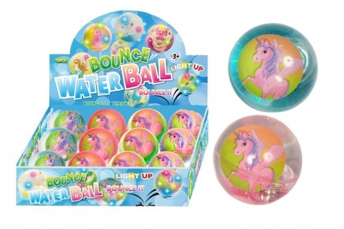 Unicorn Light Up Bouncy Ball