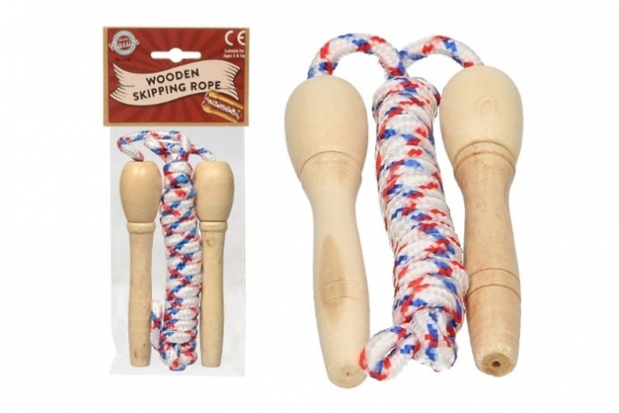 Wood Skipping Rope