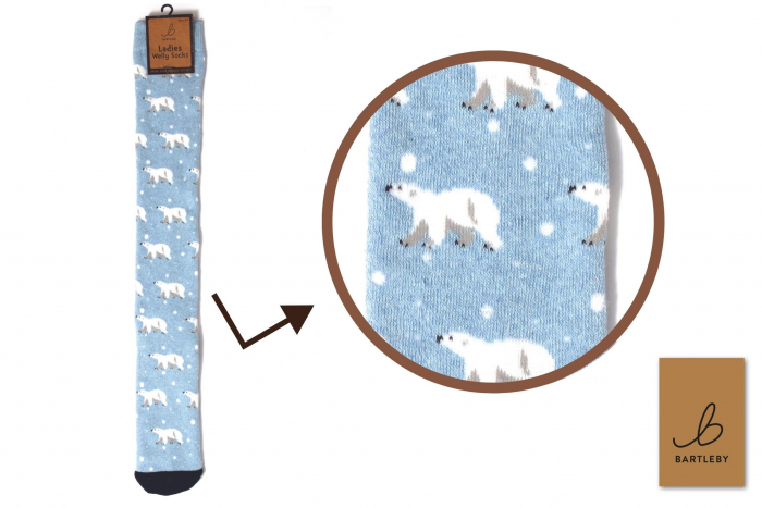 Funky Welly Socks - Polar Bear