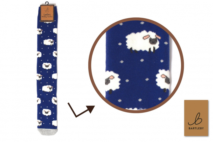 Funky Welly Socks - Woolly Sheep