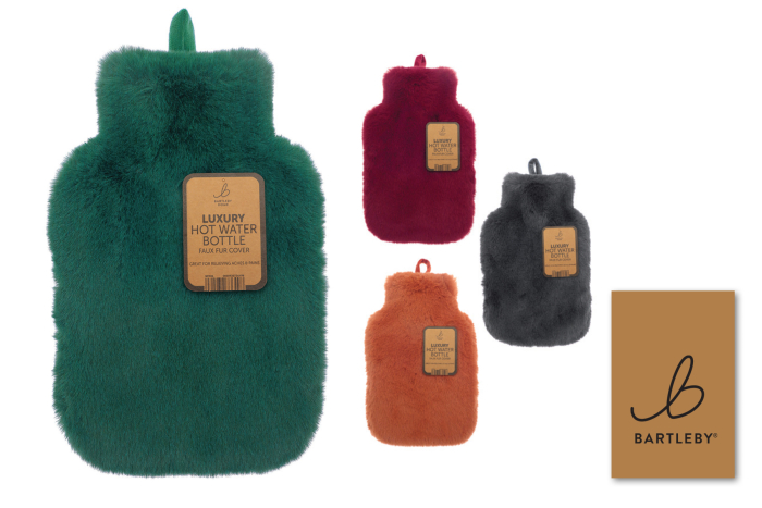 Luxury Fur Hot Water Bottle