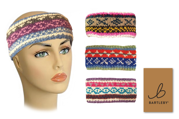 Sherpa Lined Wool Head Band