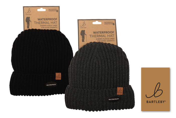 Waterproof Chunky Knit Hat 