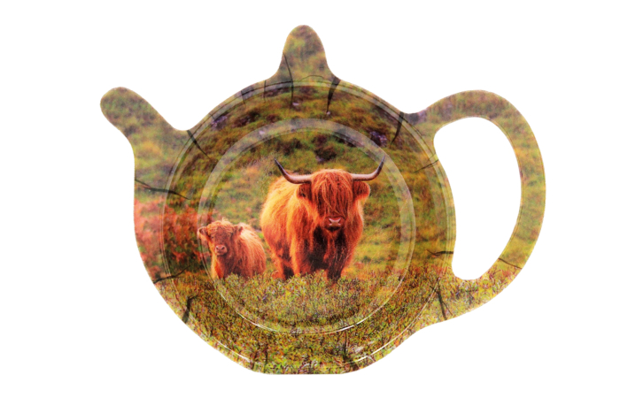 Highland Cow Teabag Tidy