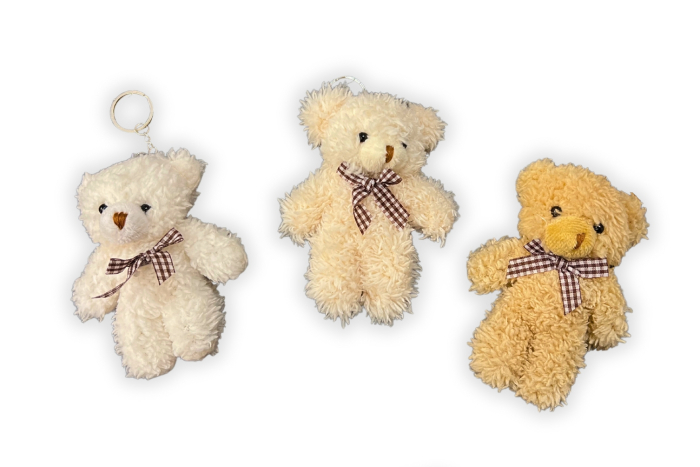 Soft Teddy Key Ring