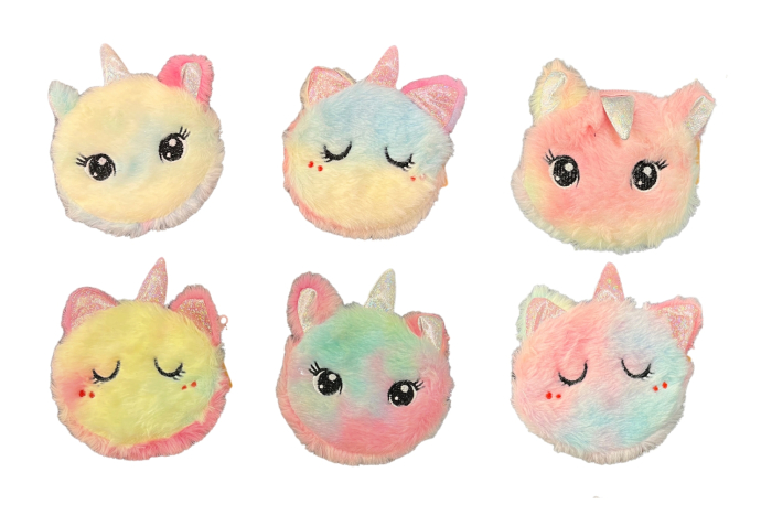 Fluffy Unicorn Purse