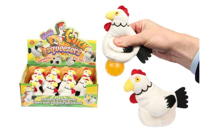 Plush Chicken Squeezer 