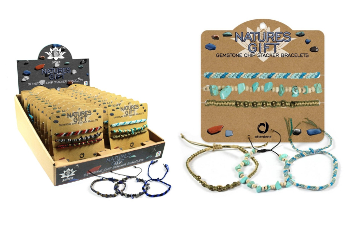 Gemstone Stacker Bracelet 