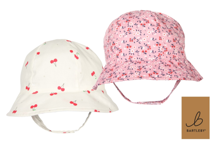 Younger Childs Bucket Hat with Strap