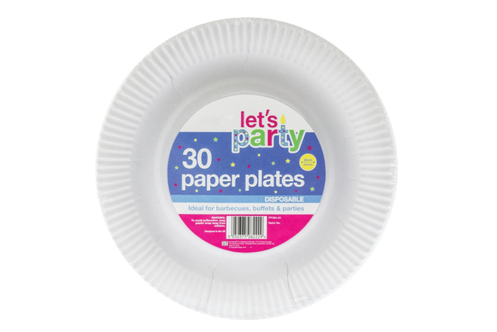 Paper Plates - 30 Pack
