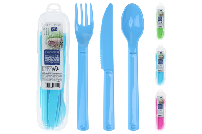 Picnic Cutlery Set In Case