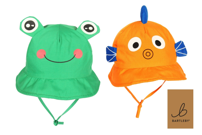 Babies Novelty Frog / Fish Hat - Assorted