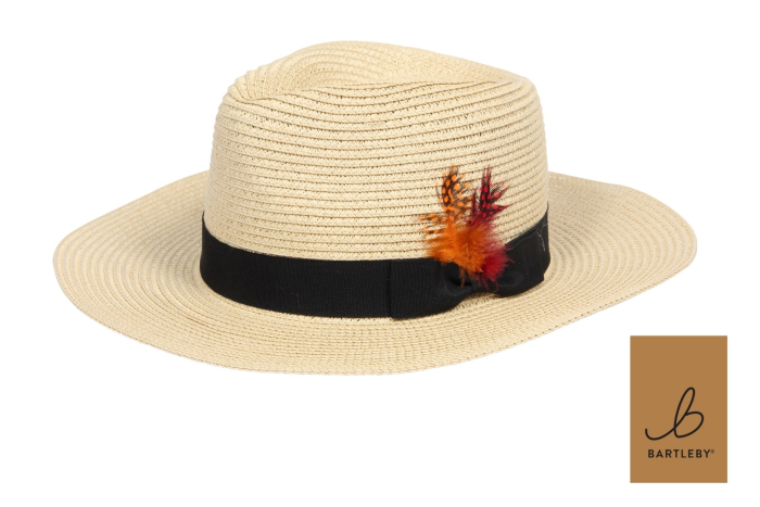 Adult Fedora Hat With Feather
